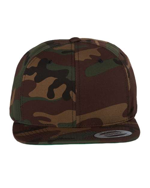YP Classics 6089M Premium Flat Bill Snapback Cap