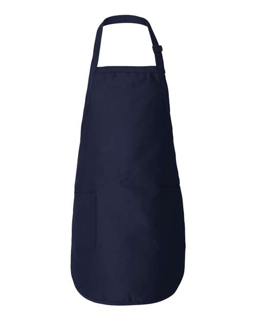 Q-Tees Q4350 Full-Length Apron with Pockets