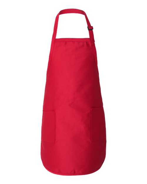 Q-Tees Q4350 Full-Length Apron with Pockets