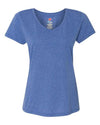 Hanes 42VT Women's Perfect-T Triblend V-Neck T-Shirt