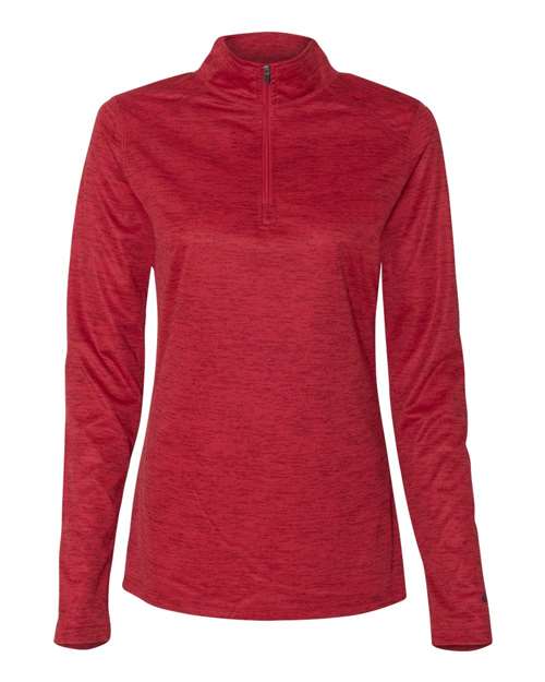 Badger 4173 Women’s Tonal Blend Quarter-Zip Pullover