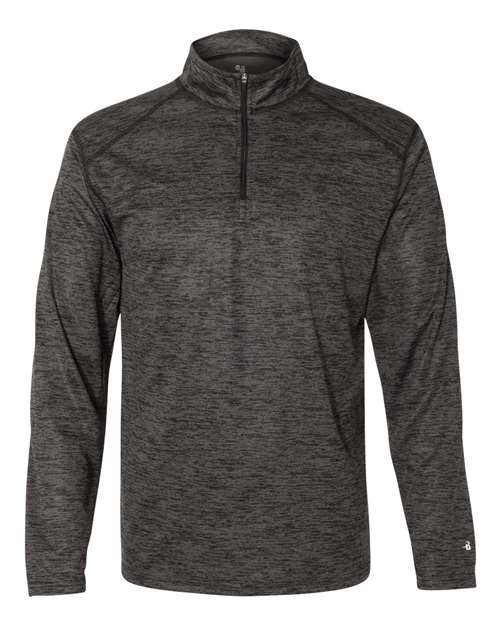 Badger 4172 Men's Tonal Blend Quarter-Zip Pullover