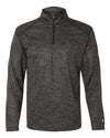 Badger 4172 Men's Tonal Blend Quarter-Zip Pullover