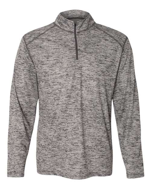 Badger 4172 Men's Tonal Blend Quarter-Zip Pullover