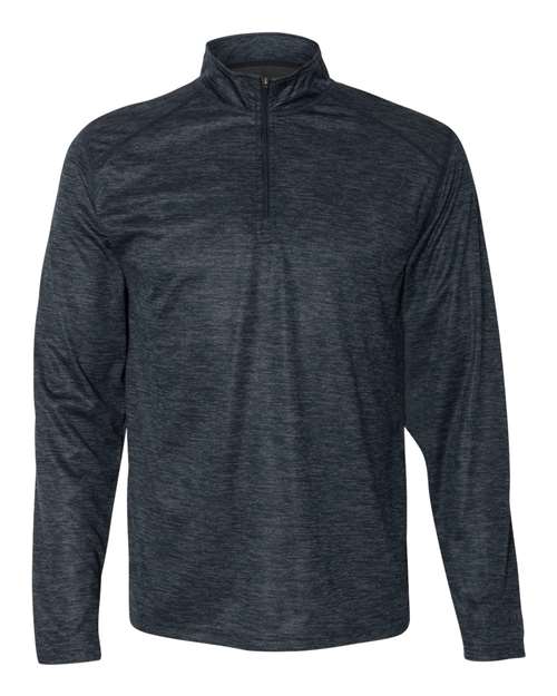 Badger 4172 Men's Tonal Blend Quarter-Zip Pullover