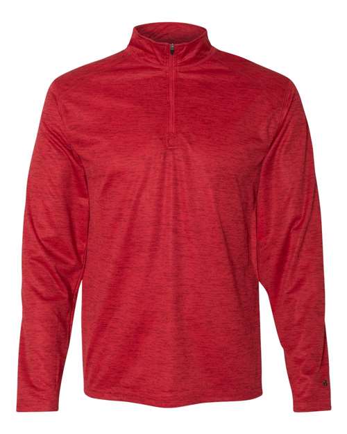 Badger 4172 Men's Tonal Blend Quarter-Zip Pullover