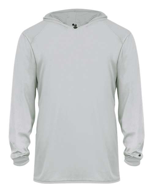 Badger 2105 Youth B-Core Long Sleeve Hooded T-Shirt