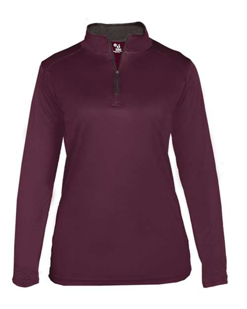 Badger 4103 Women’s B-Core Quarter-Zip Pullover