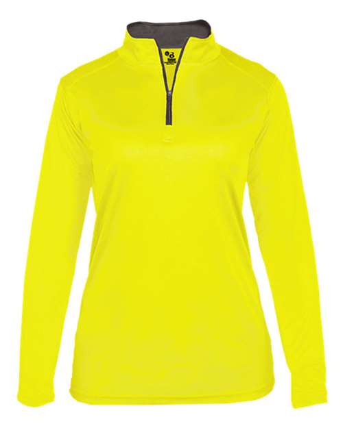Badger 4103 Women’s B-Core Quarter-Zip Pullover