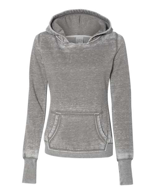 J. America 8912 Women's Zen Fleece Hooded Sweatshirt