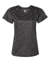 Badger 4175 Women's Tonal Blend V-Neck T-Shirt