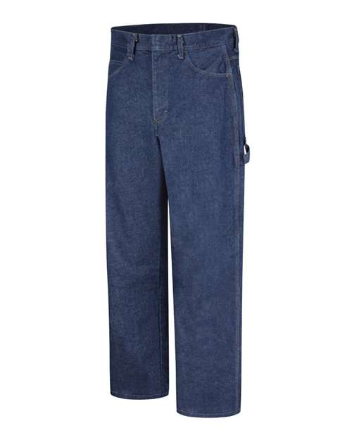 Bulwark PEJ8 Men's Flame Resistant Pre-Washed Denim Dungaree