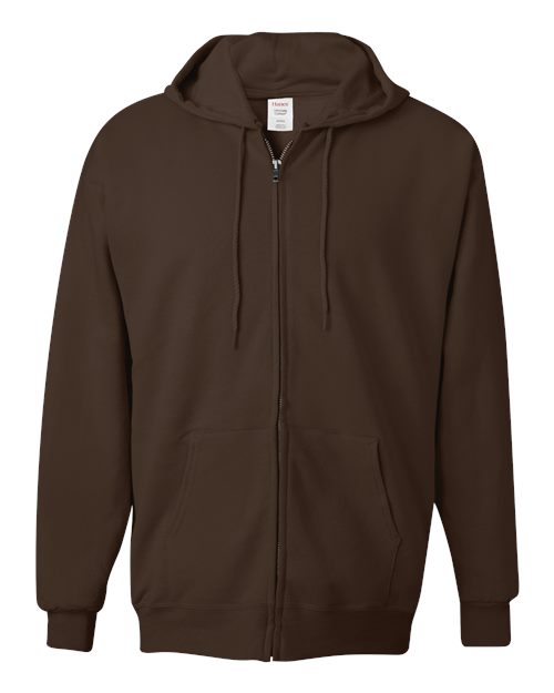 Hanes F280 Unisex Ultimate Cotton® Full-Zip Hooded Sweatshirt