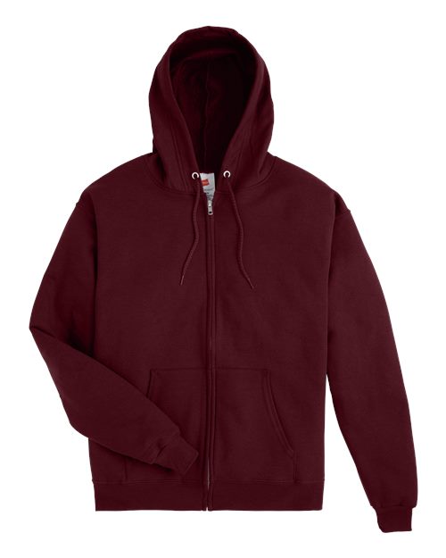 Hanes P180 Unisex Ecosmart® Full-Zip Hooded Sweatshirt