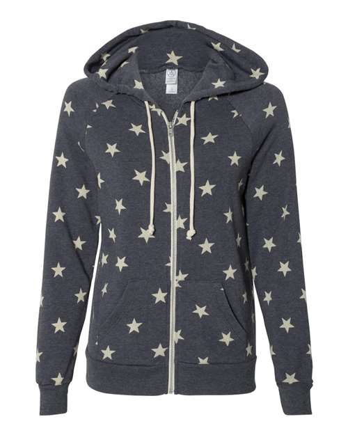 Alternative 9573 Women’s Adrian Eco-Fleece Full-Zip Hoodie