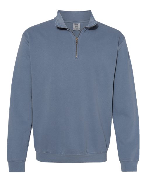 Comfort Colors 1580 Unisex Garment-Dyed Quarter Zip Sweatshirt