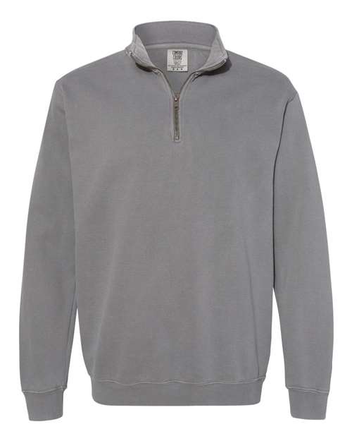 Comfort Colors 1580 Unisex Garment-Dyed Quarter Zip Sweatshirt