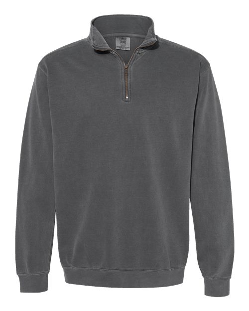 Comfort Colors 1580 Unisex Garment-Dyed Quarter Zip Sweatshirt