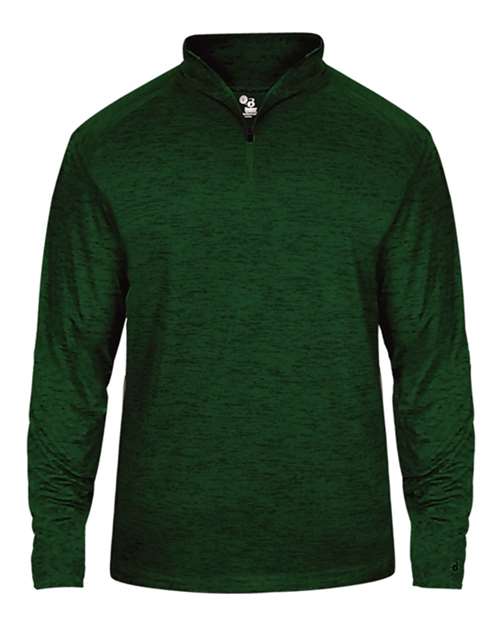Badger 4172 Men's Tonal Blend Quarter-Zip Pullover