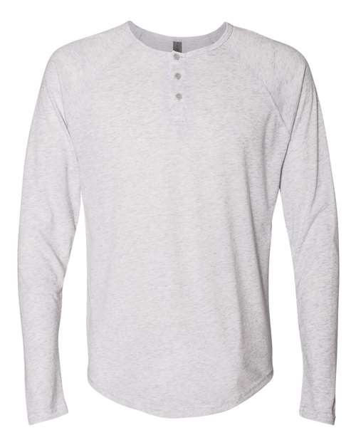 Next Level 6072 Men's Triblend Henley T-Shirt