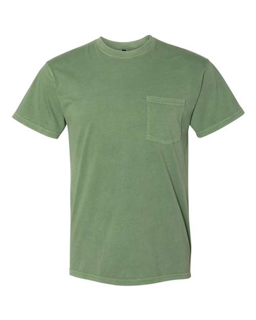 Next Level 7415 Unisex Inspired Dye Short Sleeve Pocket T-Shirt