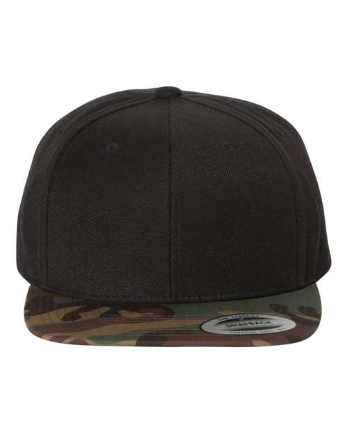 YP Classics 6089M Premium Flat Bill Snapback Cap