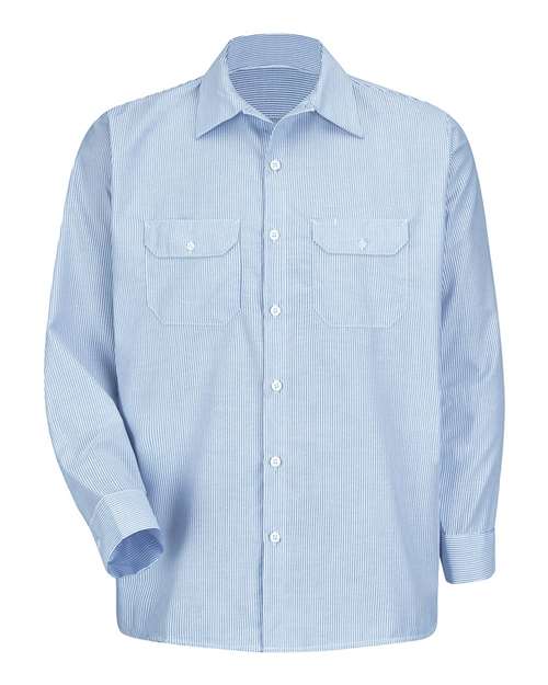 Red Kap SL50T Men's Tall Deluxe Long Sleeve Uniform Shirt
