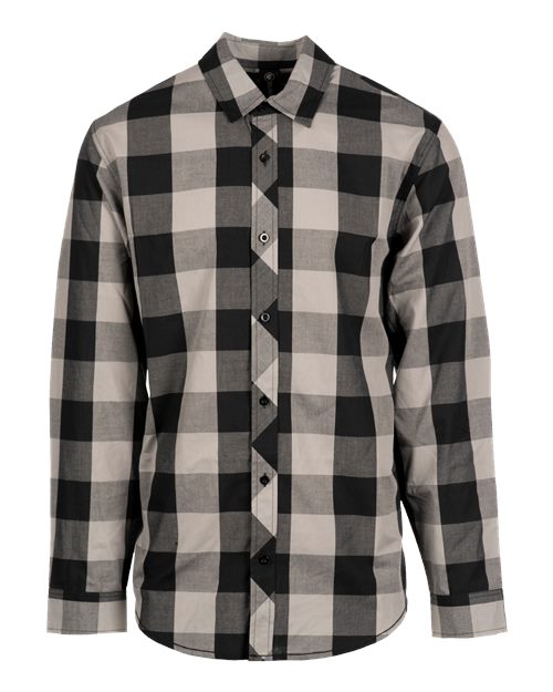 Burnside 8203 Men's Buffalo Plaid Long Sleeve Shirt