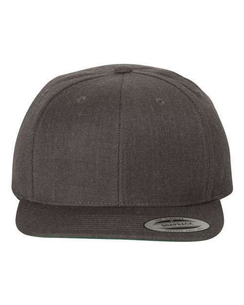 YP Classics 6089M Premium Flat Bill Snapback Cap