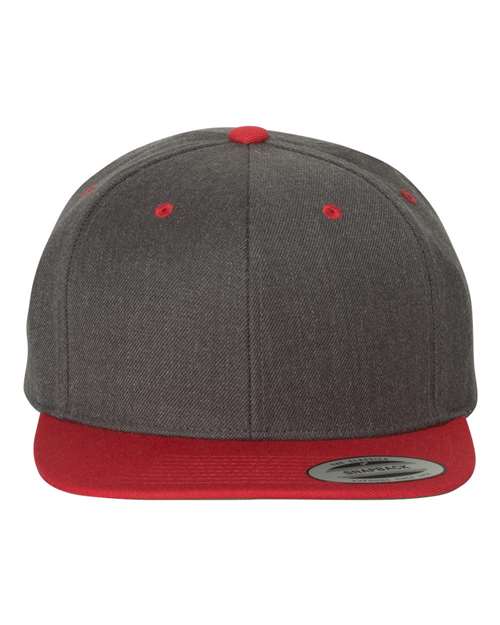YP Classics 6089M Premium Flat Bill Snapback Cap