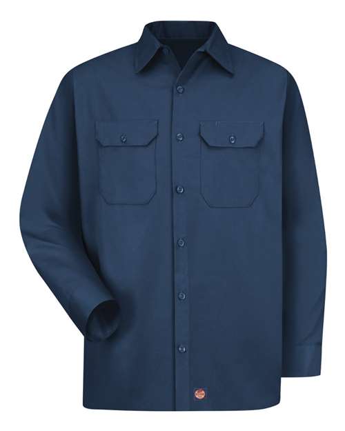 Red Kap ST52T Men's Tall Utility Long Sleeve Work Shirt