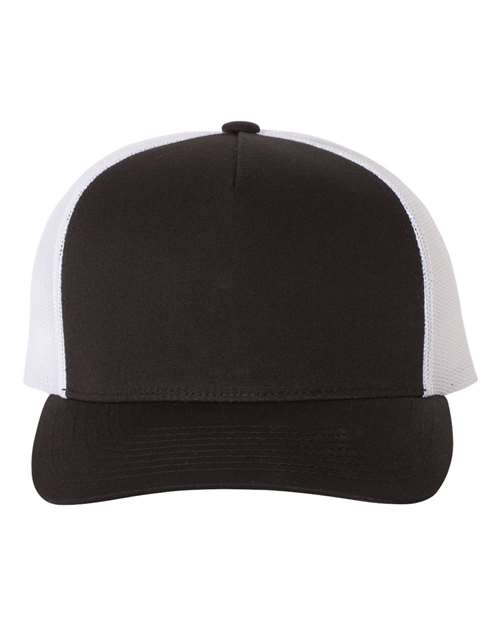 YP Classics 6506 Five-Panel Retro Trucker Cap