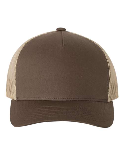 YP Classics 6506 Five-Panel Retro Trucker Cap