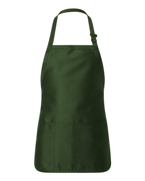 Q-Tees Q4250 Full-Length Apron with Pouch Pocket