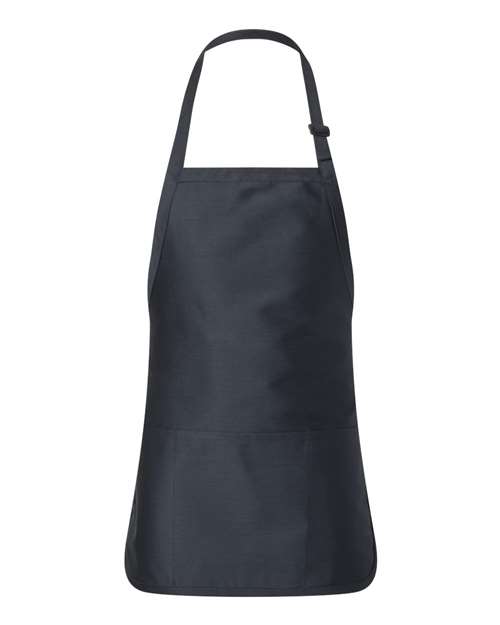 Q-Tees Q4250 Full-Length Apron with Pouch Pocket