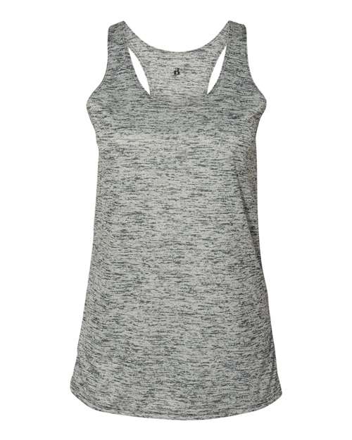 Badger 4161 Women's Tonal Blend Racerback Tank Top