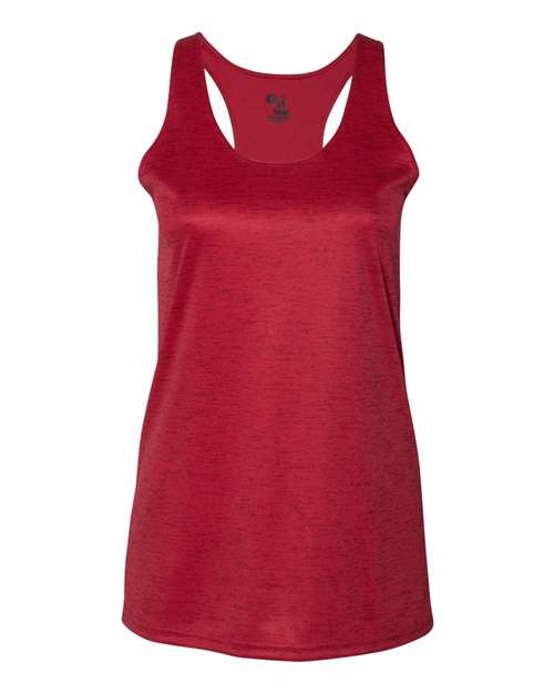 Badger 4161 Women's Tonal Blend Racerback Tank Top