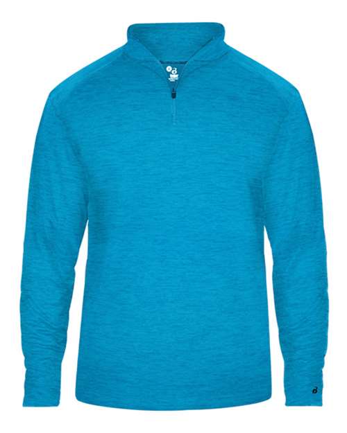 Badger 4172 Men's Tonal Blend Quarter-Zip Pullover