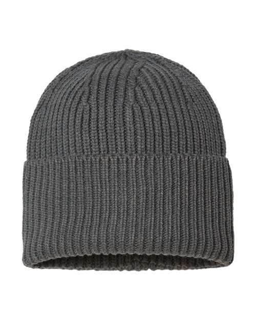 Atlantis Headwear OAK Sustainable Chunky Rib Cuffed Beanie