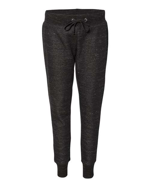 J. America 8675 Women’s Mélange Fleece Joggers