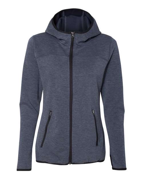 Weatherproof W18700 Women's HeatLast™ Fleece Tech Full-Zip Hooded Sweatshirt