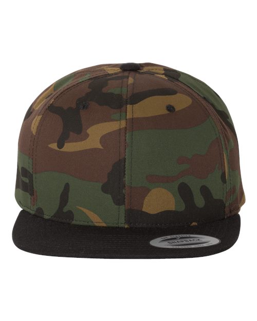 YP Classics 6089M Premium Flat Bill Snapback Cap