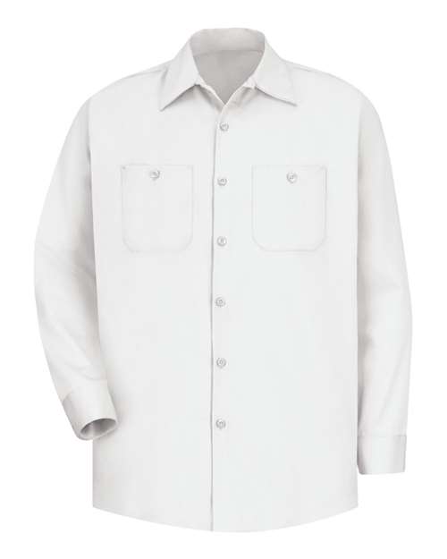 Red Kap SC30T Men's Tall Cotton Long Sleeve Uniform Shirt
