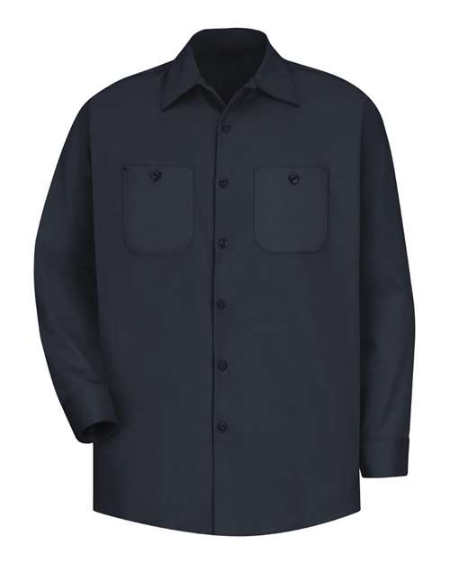 Red Kap SC30T Men's Tall Cotton Long Sleeve Uniform Shirt