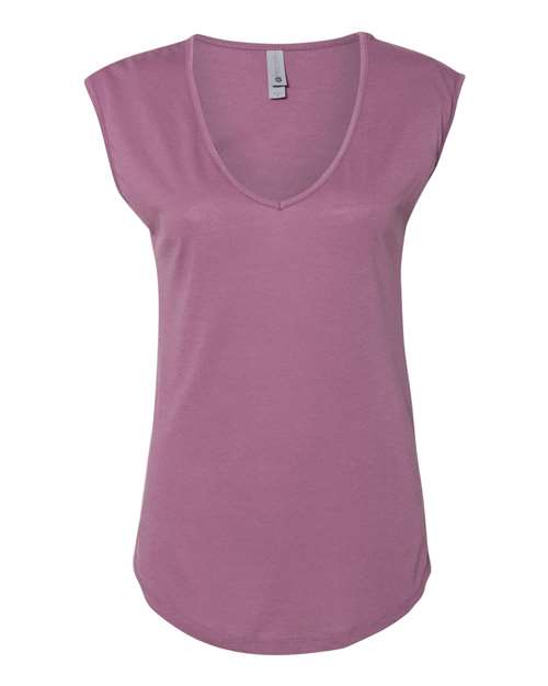 Next Level 5040 Women's Festival Sleeveless Deep V-Neck T-Shirt