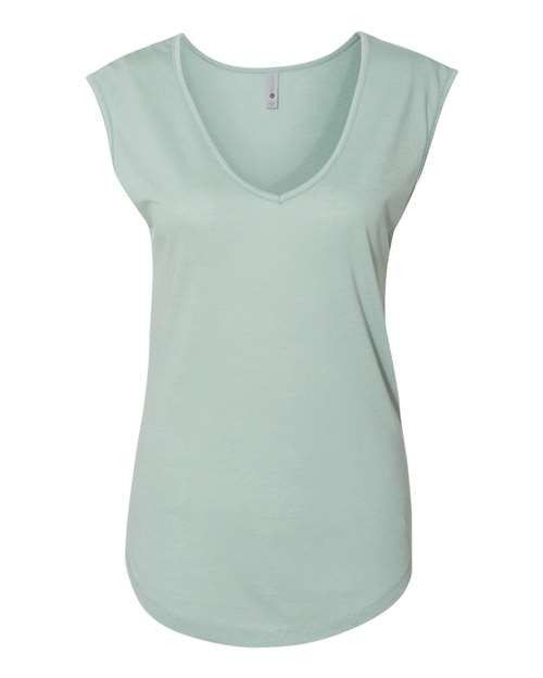 Next Level 5040 Women's Festival Sleeveless Deep V-Neck T-Shirt