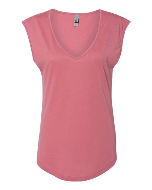 Next Level 5040 Women's Festival Sleeveless Deep V-Neck T-Shirt
