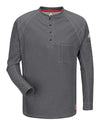 Bulwark QT20T Men's Tall Long Sleeve Henley
