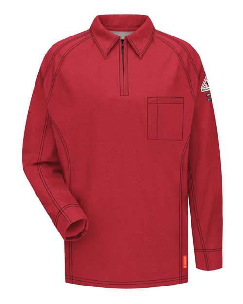 Bulwark QT12 Men's Long Sleeve Polo