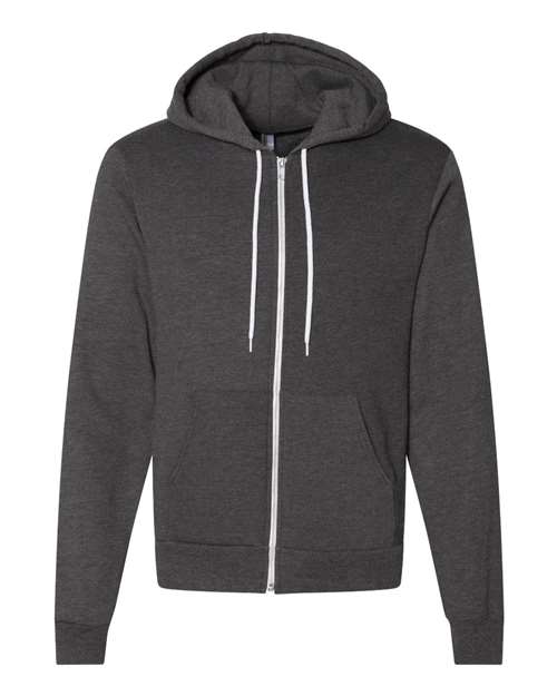American Apparel F497US Unisex USA-Made Flex Fleece Full-Zip Hoodie